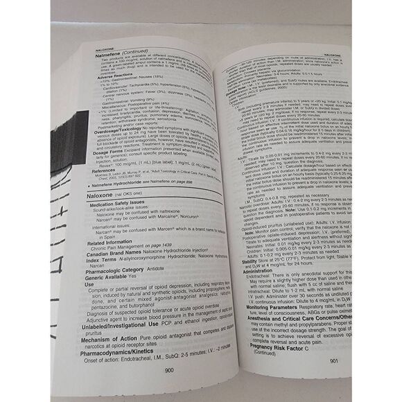 Anesthesiology & Critical Care Drug Handbook 8th Edition by Andrew J Donnelly - Picture 6 of 6